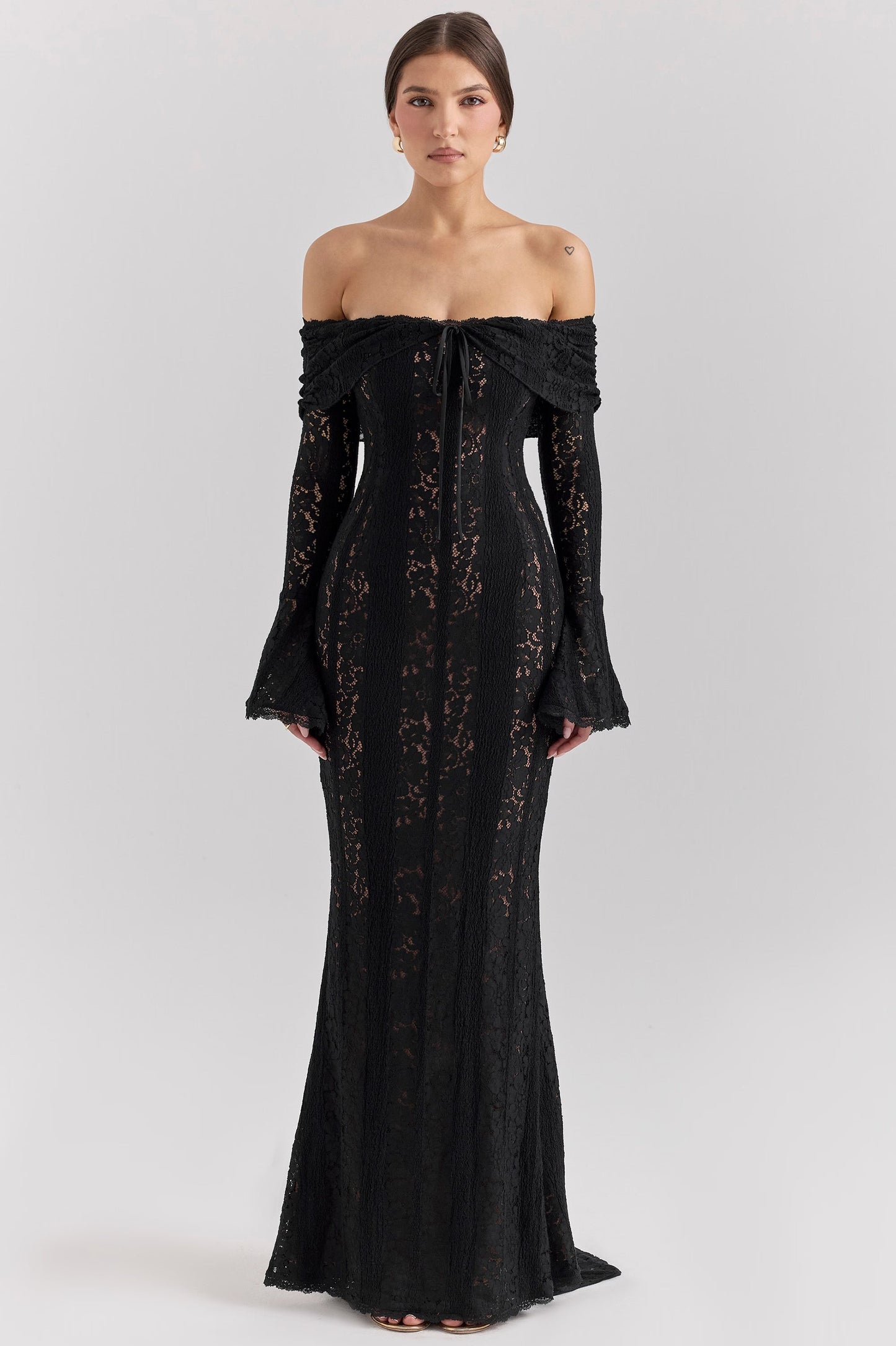 Floral Lace Maxi Dress