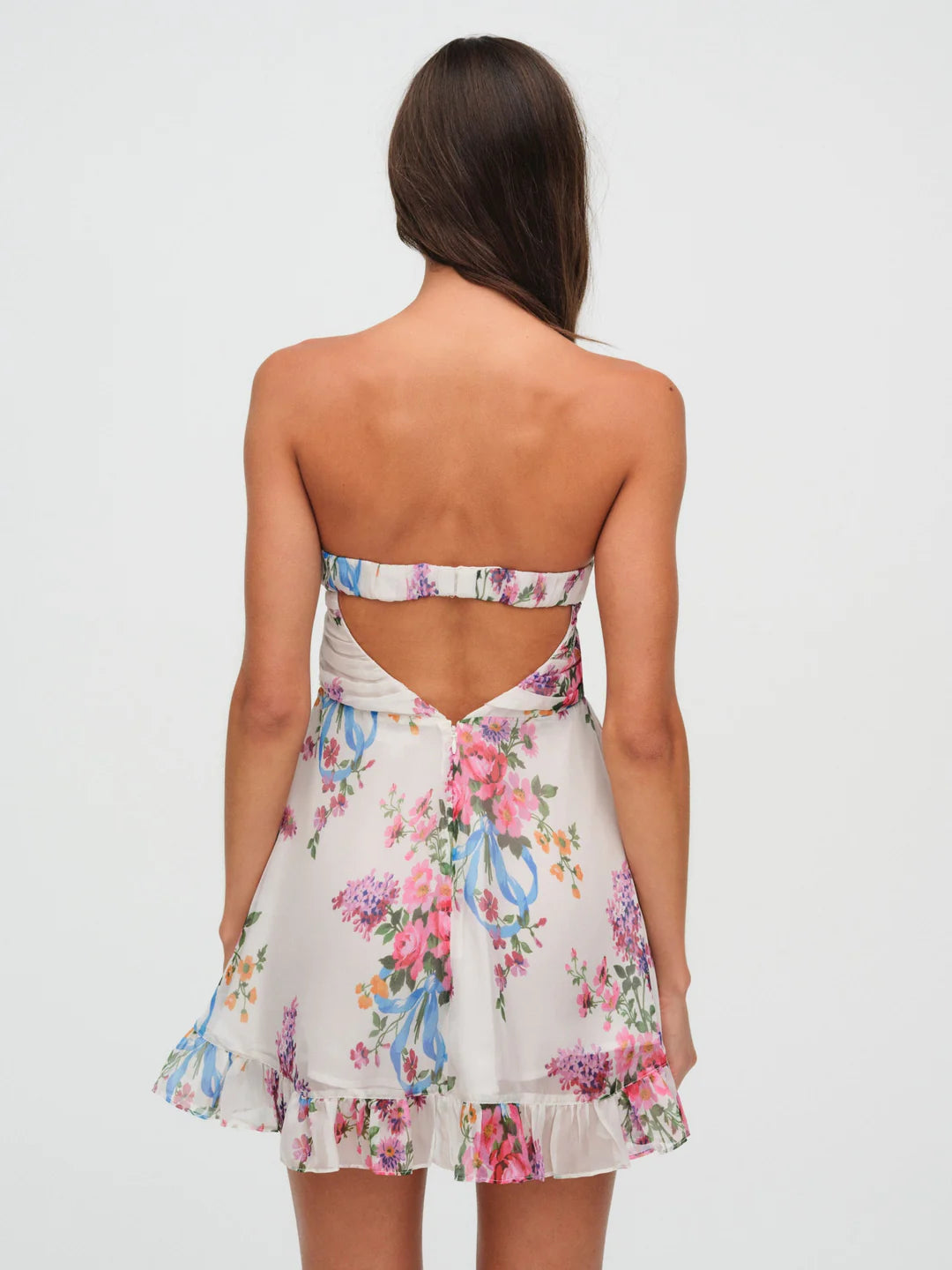 Flower Mini Dress